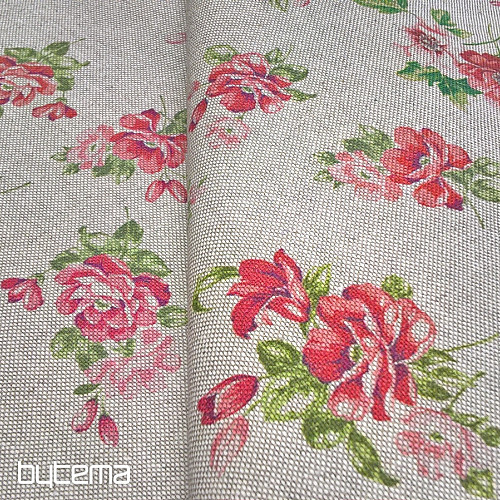Decorative fabric MARTA Flowers digital