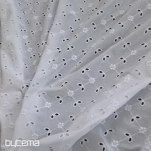 Woven Curtain Madeira 665 white